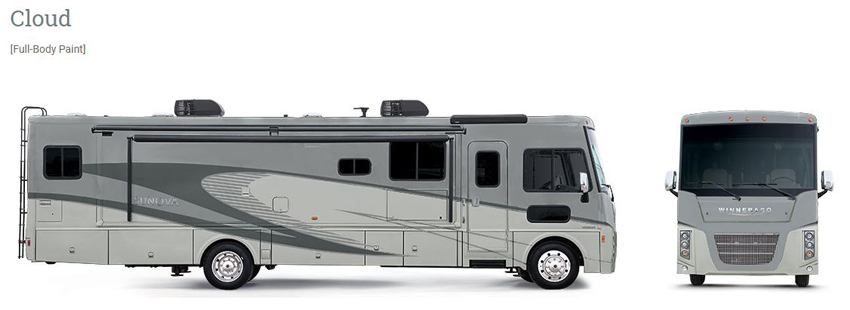 Winnebago Sunova Cloud Exterior